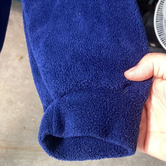 Vintage 90s Y2K Tommy Sports Colour Block Fleece 3/4 Zip Warm Fall Pullover - Picture 5 of 8